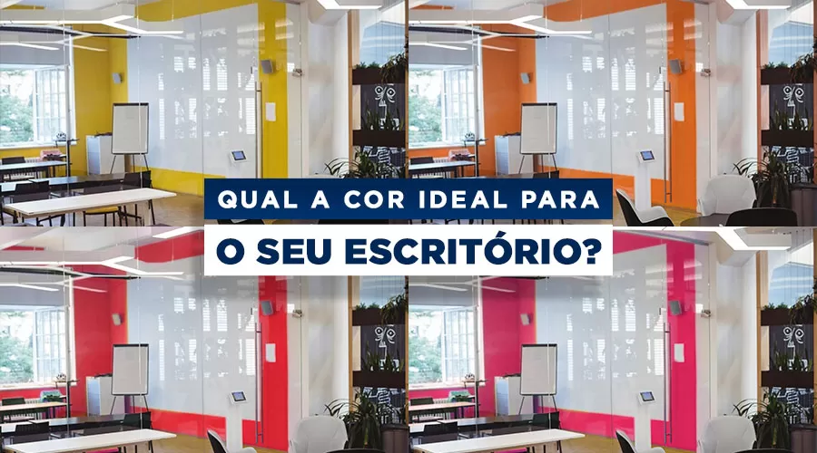 Como escolher a cor ideal para o seu escritório